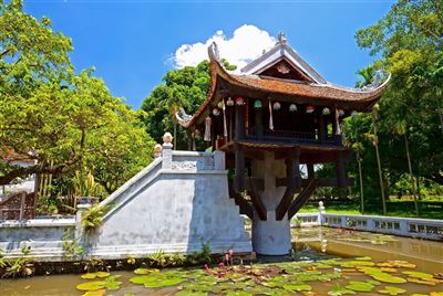 Ein Säulen Pagode